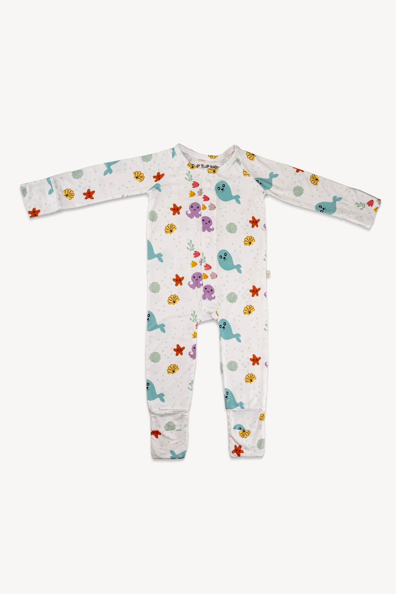 Sea-riously Cute Magnetic Sleepsuit