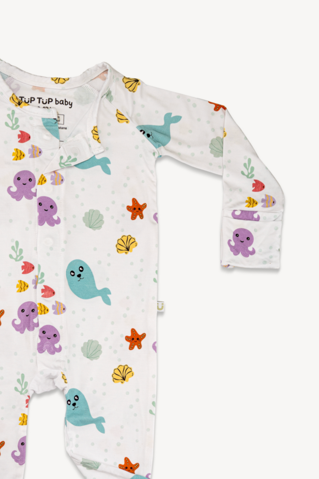 Sea-riously Cute Magnetic Sleepsuit