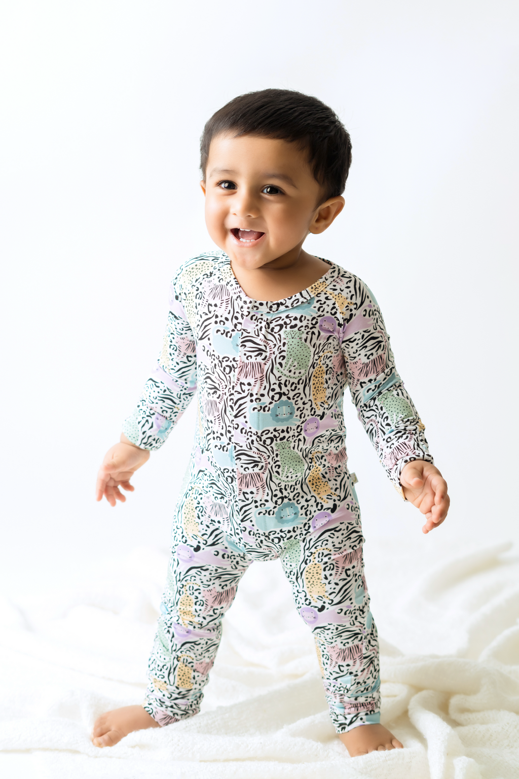Candy Safari Magnetic Sleepsuit
